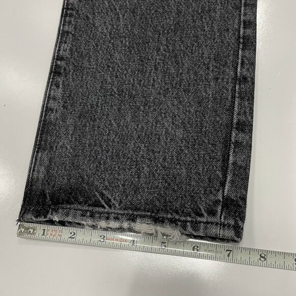 Ovadia & Sons New York Men's Straight Taper Jeans 003 Black Denim Size 32 NWT - Picture 9 of 12